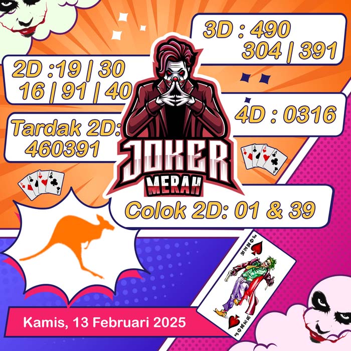 joker merah Sydney
